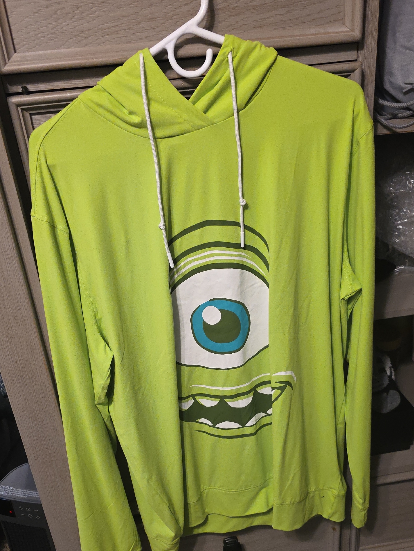 Rsvlts Neon Lime Green Pullover Hoodie With Graphic Tag
